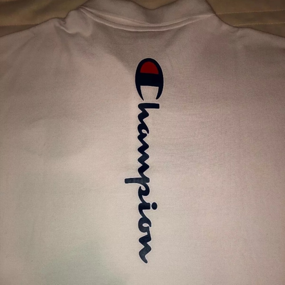Champion Big C Polo Shirt White Men’s XL - Picture 6 of 6